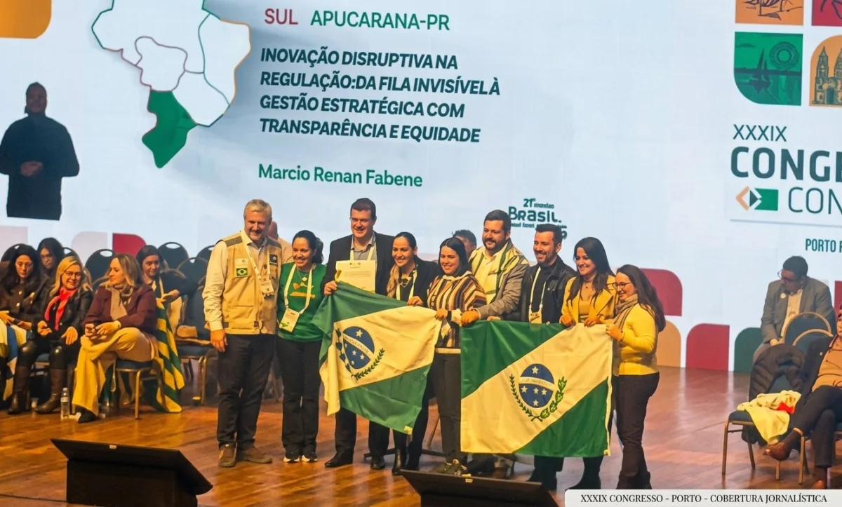 Regulação da Saúde de Apucarana é reconhecida como melhor experiência do Paraná