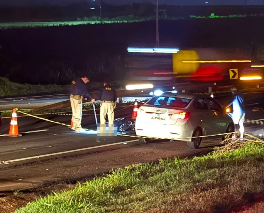 TRÁGICO – Morte por atropelamento na BR-376 entre Jandaia e Mandaguari