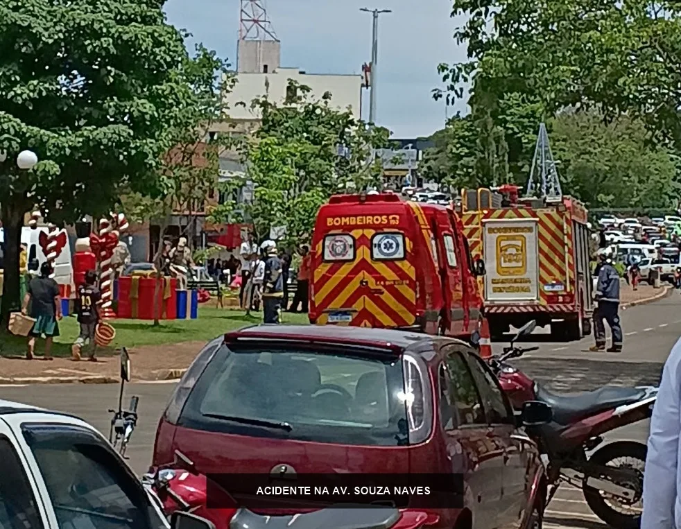IVAIPORÃ – Bombeiros atendem atropelamento e colisão entre carro e motocicleta