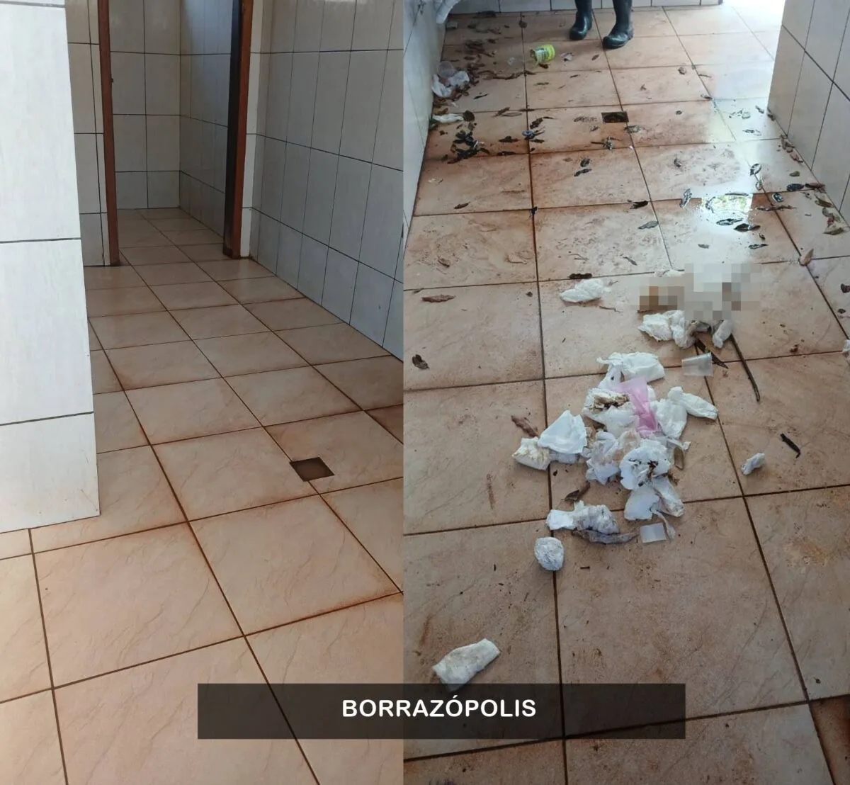 BORRAZÓPOLIS – Prefeitura pede colaboração para evitar vandalismo nos banheiros do Lago