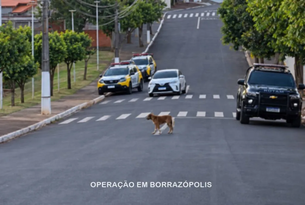 BORRAZÓPOLIS – Operação contra o tráfico mobiliza ROTAM, RPA e cães da PM em vários pontos da cidade