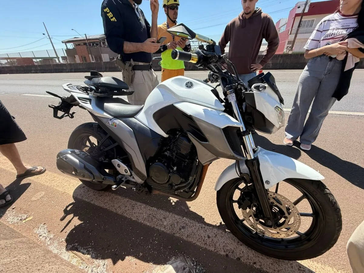 MAUÁ DA SERRA – Motociclista fica gravemente ferido após queda na BR-376