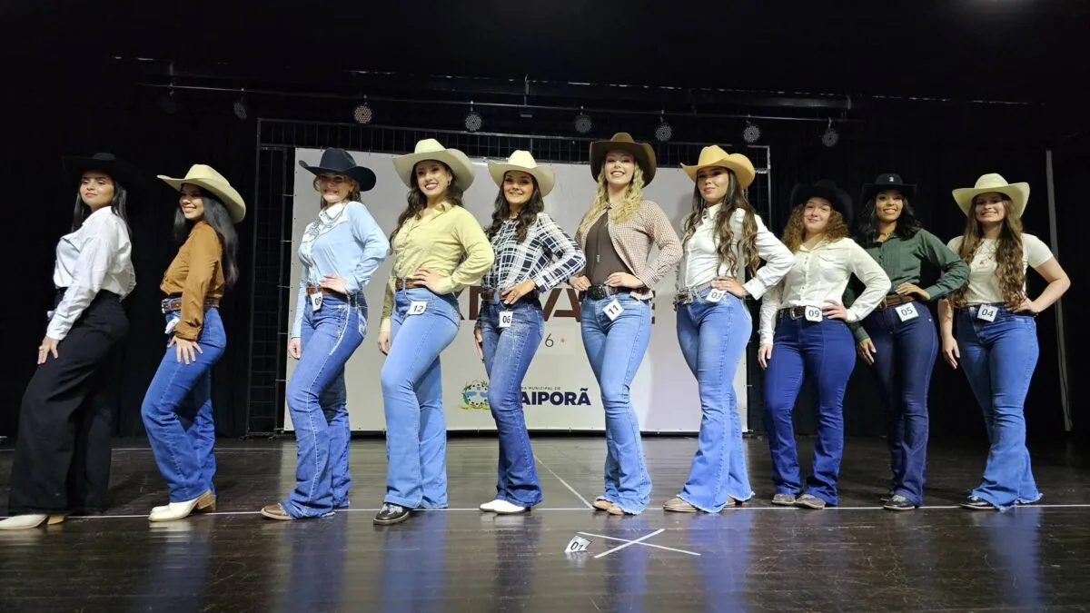 IVAIPORÃ – Seletiva define as dez finalistas do concurso Garota Expovale 2026