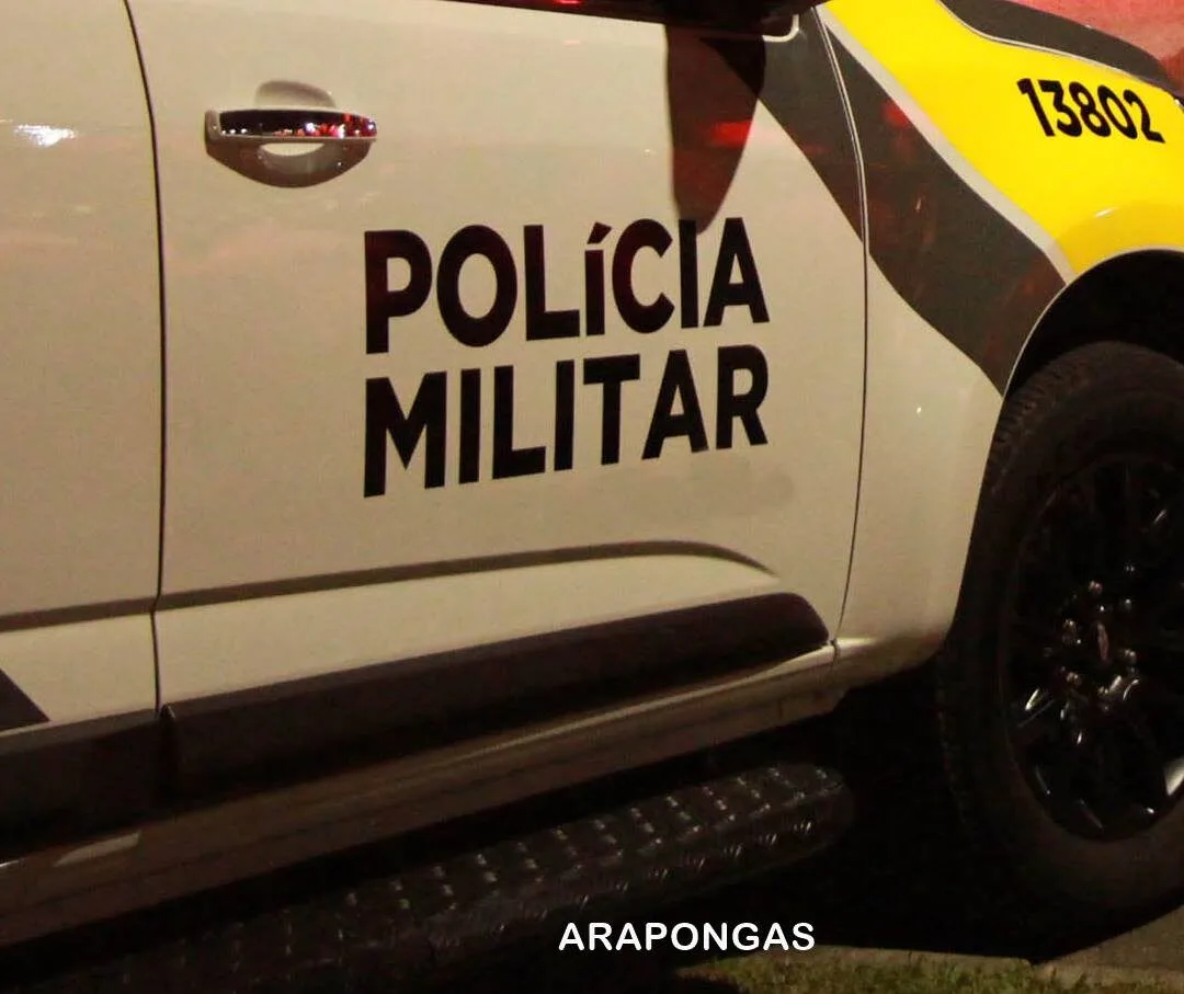 ARAPONGAS – Furto em estabelecimento e ameaças de morte mobilizam a Polícia Militar