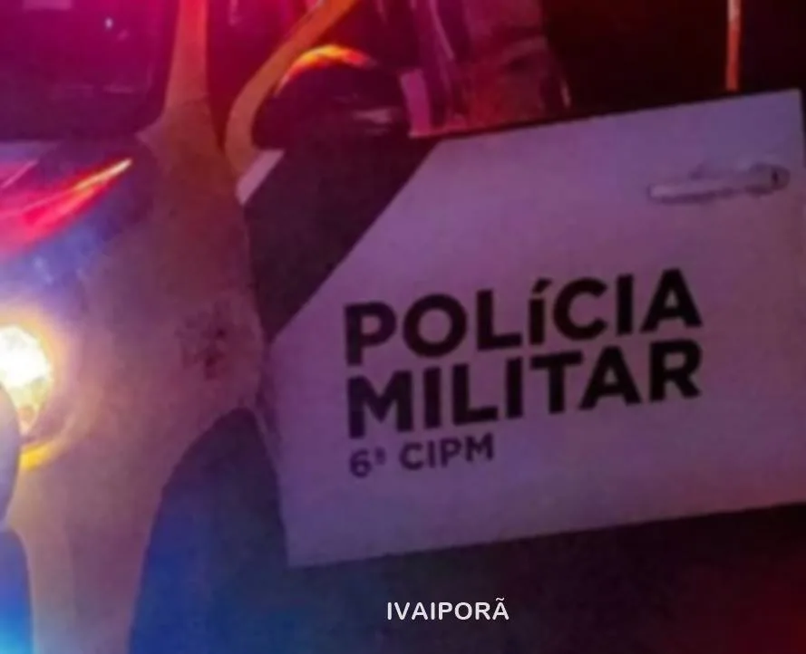 IVAIPORÃ – Homem é agredido por dívida e acaba detido por mandado; outra ocorrência envolve ameaça com foice
