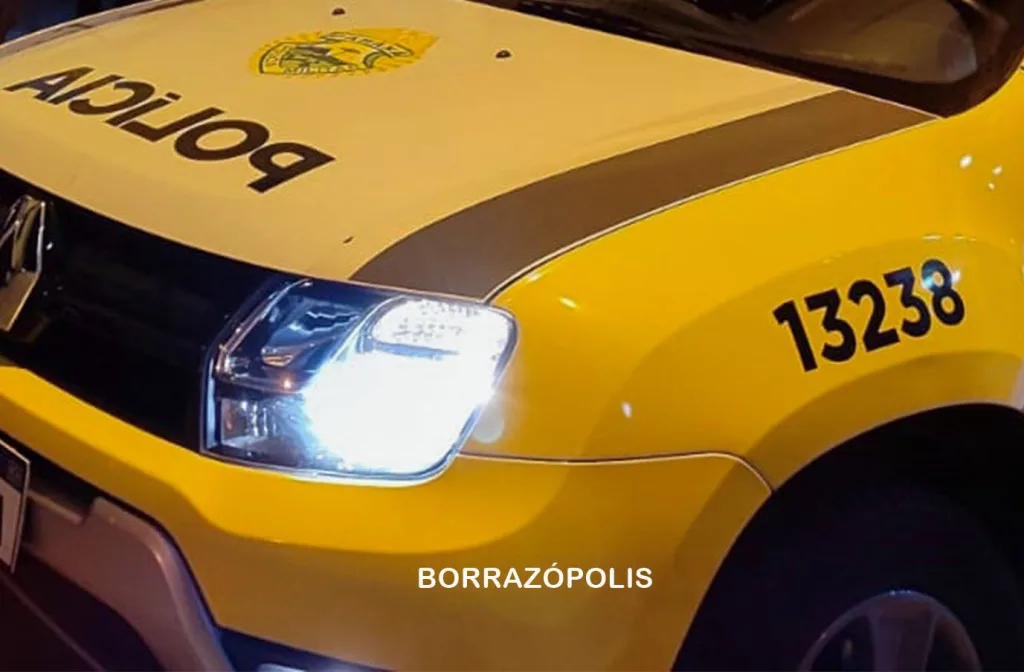 BORRAZÓPOLIS – Plantão policial registra desobediência, ameaça e agressão com garrafa