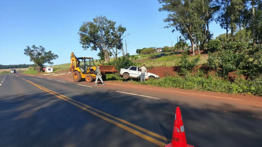 CRUZMALTINA – Mais detalhes do acidente no trevo de Dinizópolis