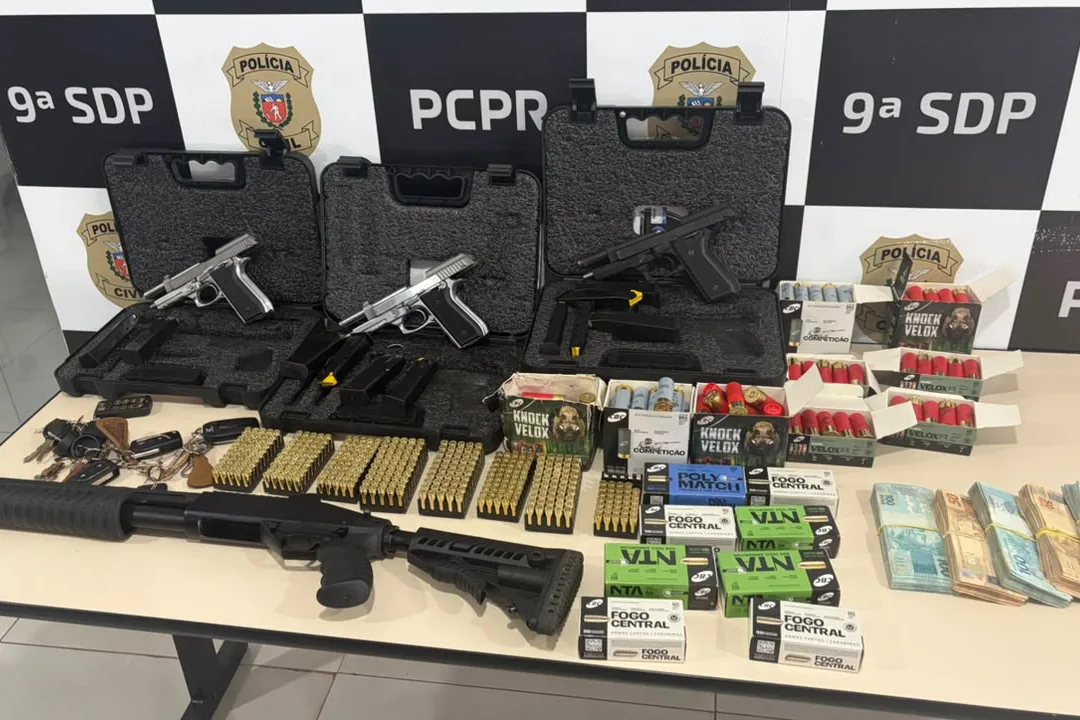 MARINGÁ – Polícia Civil apreende veículos, embarcações e armas em operação contra esquema de R$ 6,2 milhões