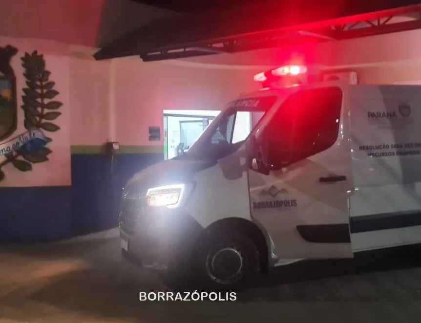 BORRAZÓPOLIS – Polícia Militar e SAMU atendem jovem em crise emocional durante a madrugada