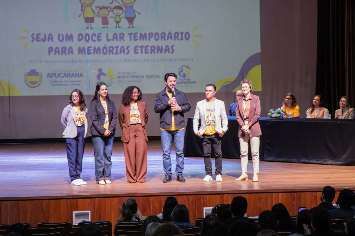 APUCARANA – Seminário reúne 27 municípios e debate ampliação do acolhimento familiar