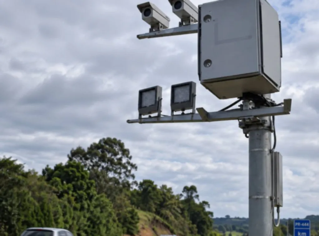 Região de Arapongas e Mauá da Serra começa a testar novo radar que calcula velocidade média dos veículos