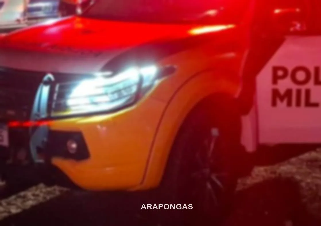 ARAPONGAS – Dois acidentes com motocicletas deixam feridos e mobilizam o SAMU