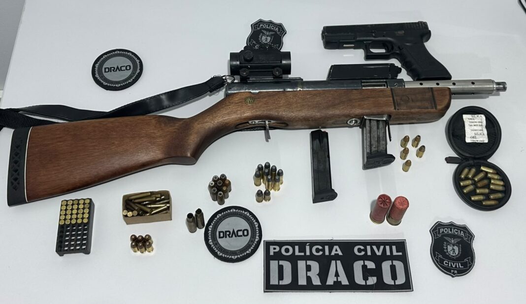 Polícia Civil descobre fábrica clandestina de armas em tornearia do Paraná
