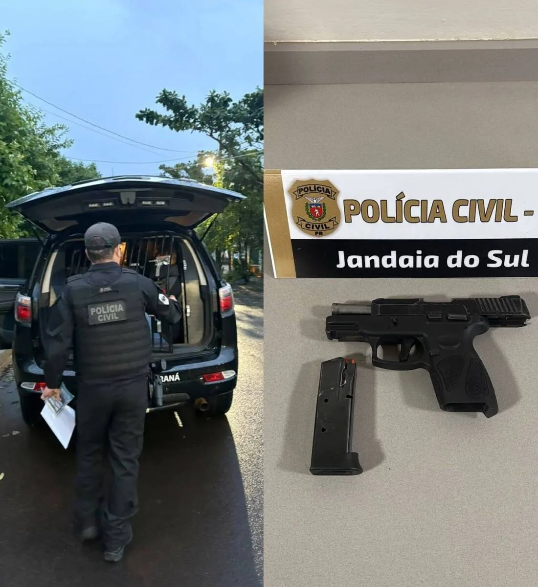 JANDAIA DO SUL – Operação Nêmesis prende dois investigados por homicídio na PR-369