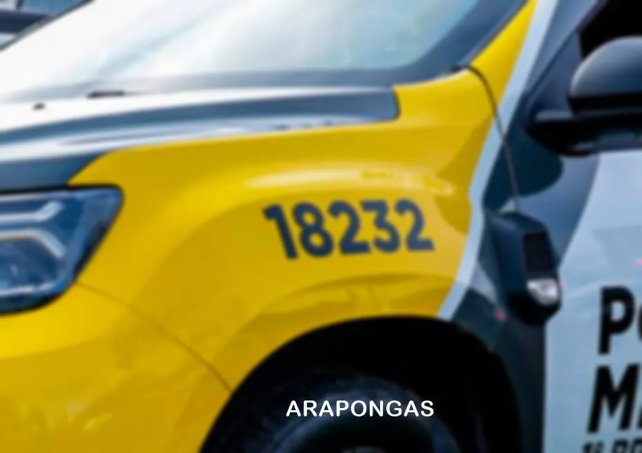 ARAPONGAS – Furto de ferramentas, acidente com motociclista ferido e carro em chamas marcam plantão