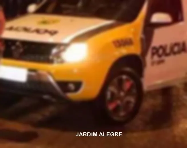 JARDIM ALEGRE – Homem retorna à casa da irmã após saída da PM e é detido por agressão e ameaça