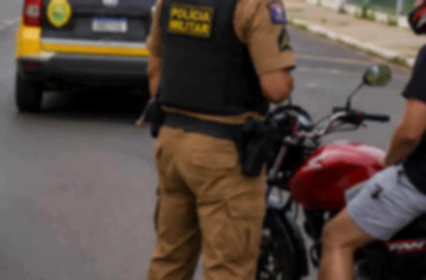 SÃO PEDRO DO IVAÍ – Condutor não habilitado tem moto apreendida