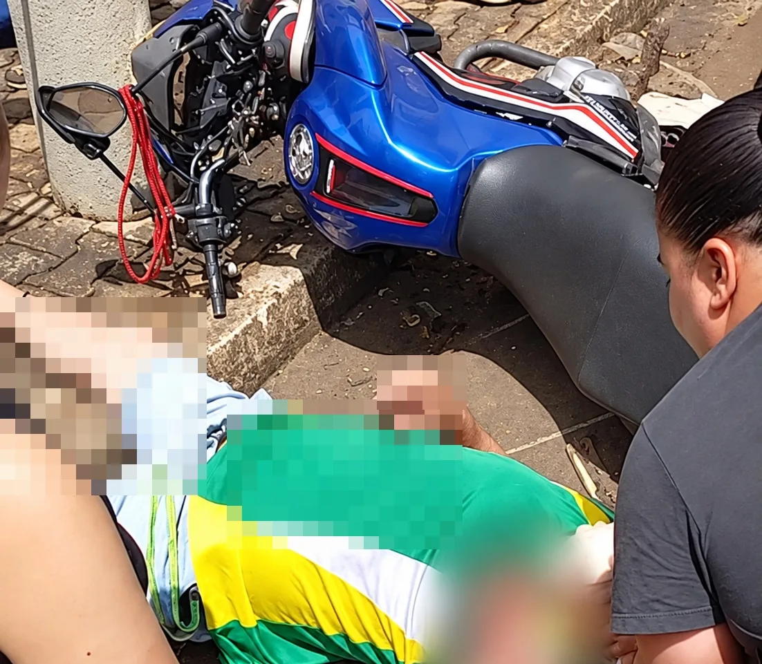 IVAIPORÃ – Mais detalhes da colisão entre duas motocicletas na Av. Souza Naves