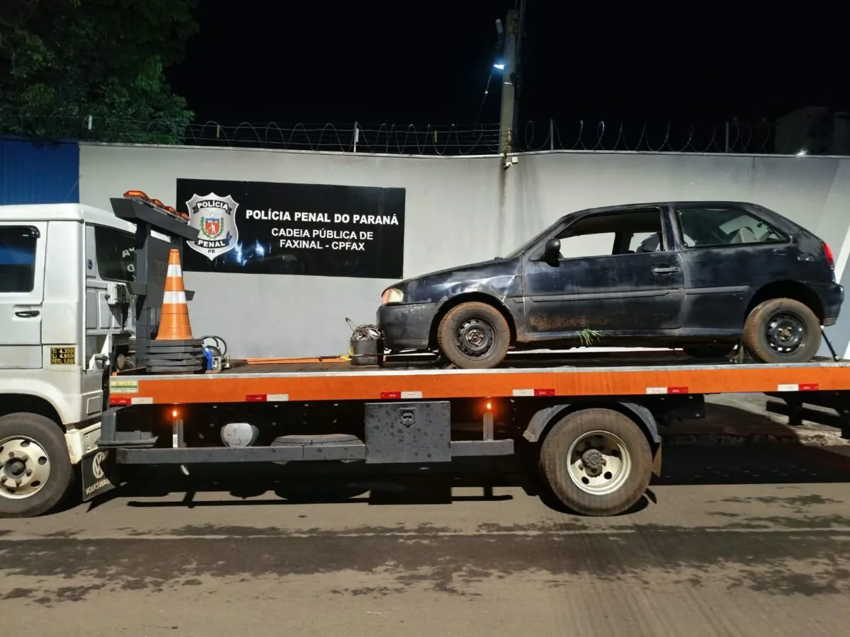 FAXINAL – ROTAM recupera Gol furtado após perseguição e disparos contra o motor para evitar atropelamento de policiais