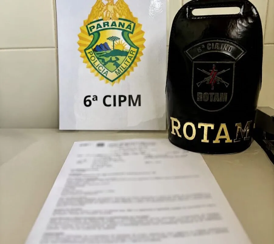 BORRAZÓPOLIS – Movimentação de viaturas da PM chama atenção e ROTAM prende foragido