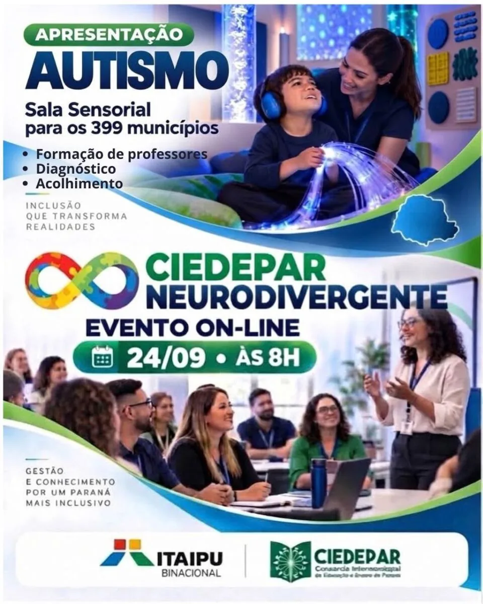 PARANÁ – Projeto vai levar salas sensoriais para autistas aos 399 municípios do Estado