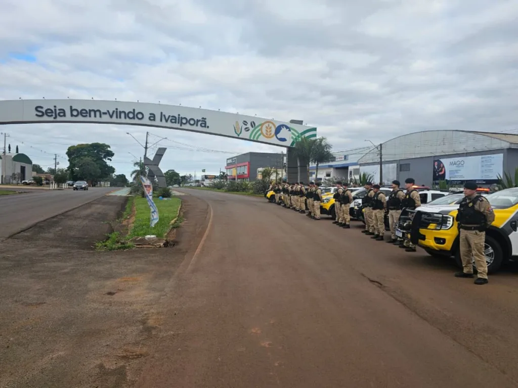 IVAIPORÃ – Atuação intensa da 6ª CIPM com operações na região
