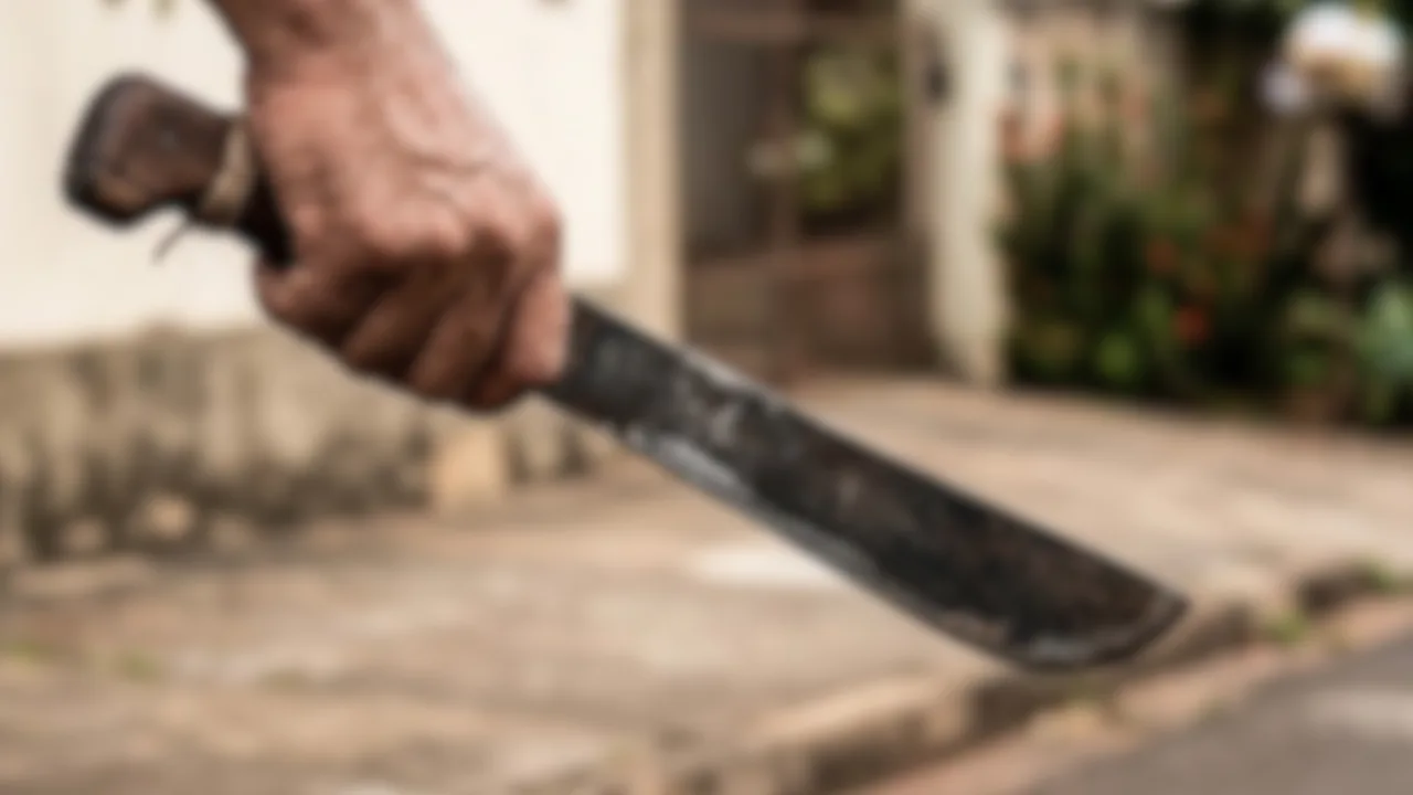 APUCARANA – Morador surpreende invasor furtando casa e reage com facão