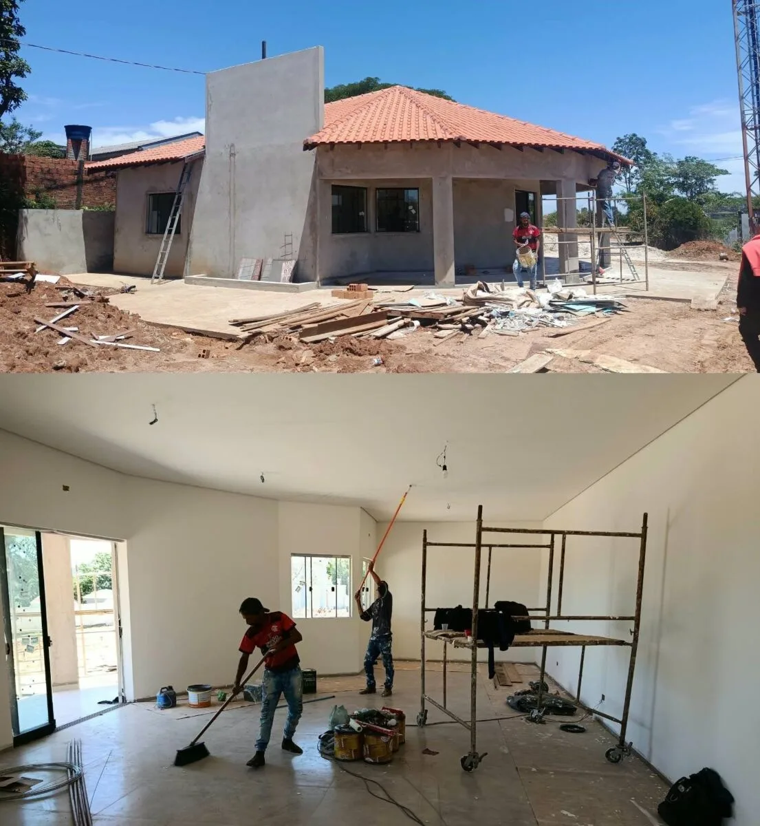RIO BRANCO – Gestão Pedro Taborda avança na construção da capela mortuária