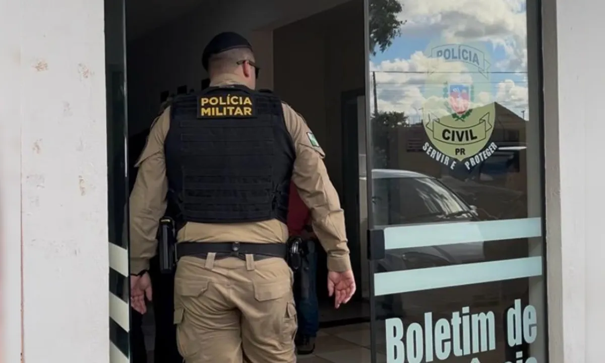 Homem usa esposa como escudo humano após agredir família e acaba preso em Apucarana