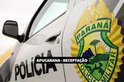 APUCARANA – Motociclista foi preso por receptação