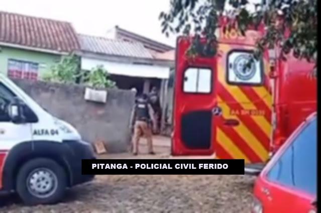 Confronto em Pitanga resulta em policial ferido e homem morto