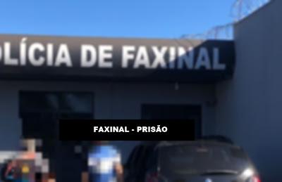 FAXINAL - Polícia Civil cumpriu mandado de prisão no Jardim Santa Helena